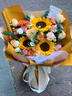 馨仪鲜花速递玫瑰向日葵康乃馨花束生日礼物全国同城配送 向日葵玫瑰混搭花束 实拍图