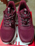 足力健【年货送爸妈】老人鞋中老年轻便休闲散步鞋2431380J 女 酒红 37 实拍图