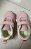 巴布豆（BOBDOG）童鞋女宝宝学步鞋加绒二棉鞋 106305033 果粉色27 实拍图