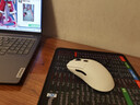 达尔优(dareu) 牧马人轻量版 EM903无线鼠标 游戏鼠标 双模鼠标 TYPE-C充电 5档可调8000DPI 白色 实拍图
