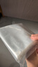 京东京造 食品密封袋 透明防尘文件A4尺寸自封袋24*33cm【加大号110只】 实拍图