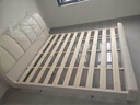 巴邦克床皮艺轻奢双人床1.8米2米现代简约婚床软包1.5米奶油风主卧大床 【奶油白床】+22CM乳胶弹簧床垫 1800mm*2000mm 实拍图