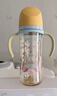 贝亲（Pigeon）自然成长翻盖直饮吸管 大童奶瓶330ml 马戏团 18月+ AA279 实拍图
