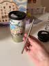 富光·嘉（FU）纯钛保温杯女高颜值双饮咖啡杯高档轻奢水杯送人礼物礼盒装 实拍图