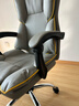 锦汐电脑椅办公椅子电竞椅家用人体工学椅老板椅主播靠背椅皮革转椅 灰色+4级杆+乳胶【二代升级】 实拍图