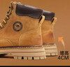 骆驼（CAMEL）马丁靴男王俊凯同款工装大黄靴女冬季穿搭通勤金甲户外徒步登山鞋 G13W379132 金黄色-男 40 实拍图