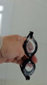 速比涛（Speedo）Edge精工游泳镜高清防水防雾泳镜游泳训练装备男女通用 黑色/透明 实拍图
