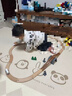 Hape儿童木质轨道玩具世界大冒险火车轨道男女孩生日礼物E7331 实拍图