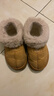 新款棉拖鞋女毛绒女士女外穿拖鞋家居棉鞋eva防臭防滑棉拖毛拖鞋 浅棕色 36-37 实拍图