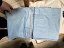 无印良品A类全棉枕套100%纯棉枕套枕巾48x74cm一对装 浅蓝灰 实拍图