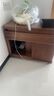 和暄实木可移动茶几家用折叠升降可储物边柜多功能带轮沙发边几小推车 乐成【中古色】 实拍图