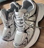 回力官方男鞋冬季老爹鞋女情侣款增高休闲鞋潮流运动鞋子男 银灰 37 实拍图