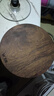 双枪黑金檀木整木切菜板加厚加大圆形砧板实木家用案板面板菜墩33*2.5 实拍图