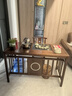 万象柏实木茶桌椅组合客厅功夫茶台茶几小户型家用套装一体阳台泡茶桌子 1.2米明月桌+1月牙椅【送电磁炉茶具】 实拍图
