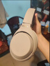索尼（SONY） WH-1000XM4 头戴式无线耳机 蓝牙降噪耳机 网课游戏适用耳麦礼物送男女友学生 铂金银 实拍图