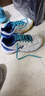 尤尼克斯YONEX羽毛球鞋yy入门级训练减震动力垫男女SHB101CR白/蓝 38码 实拍图