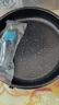 麦饭石煎锅不粘锅煎饼烙饼煎蛋小牛排煎锅平底锅电磁炉燃气 麦饭石无盖【限明火使用】 18cm 实拍图