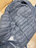 京东京造【air+零压排骨羽绒】轻薄羽绒服男外套冬90鸭绒立领  薄雾蓝2XL 实拍图