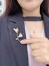 Jay【送长辈礼物】玉兰花胸针高档女和田玉胸花送妈妈婆婆生日礼物 实拍图