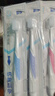 纳美（Namei）纳米抗菌软胶牙刷 温和洁齿按摩牙龈 家庭装9支 实拍图