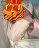 舒贝怡2件装婴儿衣服新生儿半背衣宝宝春夏睡衣0-3个月和尚服粉59 实拍图
