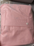 京东京造 儿童雨衣带大书包位男童女童女孩加长全身学生雨披 粉色xl 实拍图