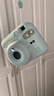 INSTAX富士instax立拍立得 一次成像相机 mini12精美礼盒 薄荷精灵 含10张fafa花边相纸 实拍图