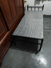 初学者 折叠床单人床家用午休床简易便携租房午睡铁床办公室硬板行军床 灰纹75cm宽 磨砂黑-加厚钢架 实拍图