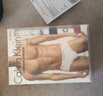 Calvin Klein内衣【新年礼物】男士本命年红色三条装提花ck棉质微弹三角内裤男 998-太空黑/椰青灰/月光白 3条 XL 实拍图