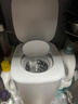 松下（Panasonic）小欢洗 迷你波轮 0.5KG 洗烘一体 全自动小型母婴内裤内衣洗衣机 除HPV血渍 XQB05-AW050 实拍图