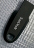 闪迪（SanDisk）128GB USB3.2 U盘 CZ550黑色 读速100MB/s 安全加密 数据恢复 学习办公电脑车载 高速大容量优盘 实拍图