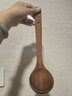 炊大皇木汤勺 乌檀木勺子 天然家用无漆无蜡木勺铲 加长柄菜勺 实拍图