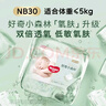 好奇（Huggies）小森林纸尿裤NB66片(5kg以下)尿不湿心钻【透氧顶配更低敏】 实拍图