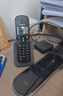 飞利浦（PHILIPS）无绳电话机 无线座机 子母机 办公家用 屏幕白色背光 持久待机 DCTG186（1+1）黑色 实拍图