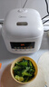 美的（Midea）电饭煲家用电饭锅3L白玉抗菌圆釜2-3人柴火饭智能预约多功能煮饭锅不沾锅小型微压RE3020品牌官方 实拍图