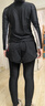 回力泳衣女分体长袖长裤保守冲浪潜水母服速干温泉四件套14021黑色2XL 实拍图