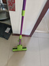 妙洁胶棉拖把27cm杆长120共2头滚轮式懒人家用一拖净免手洗海绵吸水 实拍图