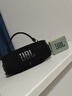 JBL CHARGE6 音乐冲击波六代 便携蓝牙音箱+低音炮 户外防水音响 AI音效增强 男士礼物 深空黑 实拍图