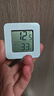 温湿度计婴儿房室内家用车内电子温湿度计迷你便携高精度传感器可壁挂 智能温湿度计*1【白色】 实拍图