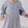 babylove婴儿连体衣秋冬季蚕丝羊绒男女宝宝保暖睡衣打底衣服头等舱 实拍图