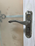 京本卫生间浴室锁室内门锁无钥匙卧室房门锁厕所不锈钢锁通用型门把手 【精抛】110孔距-35mm锁舌套装 实拍图