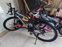 金武端自行车成人山地车公路赛车单车骑行变速超轻越野中学生初中青少年 顶配版-辐条轮-黑白色 26寸21速 实拍图