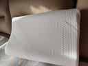 诺伊曼（noyoke）乳胶枕头颈椎枕专用成人睡眠枕头波浪泰国天然乳胶【平板中高枕】 实拍图