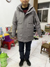京东京造羽绒服男短款男士连帽滑雪服派克服外套男新年衣服 灰色 S 实拍图