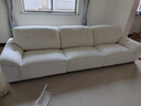 法莎蒂布艺沙发客厅现代简约直排三人位复古奶油云朵沙发雪尼尔 3.3米单扶单+单+单扶单 【旗舰版雪尼尔婴儿绒】 实拍图