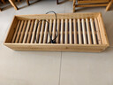 湘森实木取暖器家用节能办公室暖脚器冬季电烤火炉烤脚取暖器烤火箱电火桶烤火器暖炉烤火盆暖脚神器ZM 100*40CM实木四人款【智能控温-过热保护】 实拍图