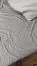 京东京造 悦柔床单单件 120g加厚耐用 A类磨毛床罩 230x250cm 科技灰 实拍图