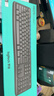 罗技（Logitech）MK275 键鼠套装 无线键鼠套装 办公键鼠套装 全尺寸 商务键鼠套装 带无线2.4G接收器 黑蓝色 实拍图