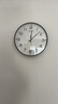 康巴丝（Compas）挂钟客厅钟表 简约石英钟表挂墙时钟 3294A 黑色 实拍图