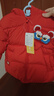 巴拉巴拉童装儿童羽绒服男童女童2025新款春装拜年服红色国风宝宝外套加厚 实拍图